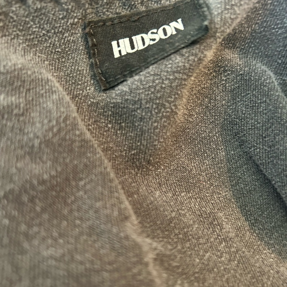 Hudson Womens Nova Varsity Jacket Eashed Black Fu… - image 6